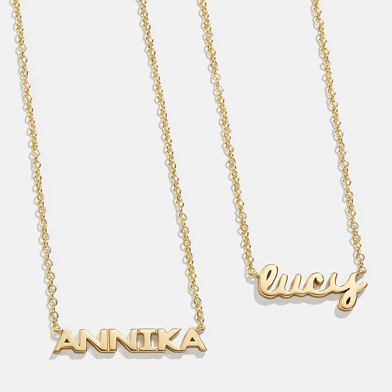 Customized Nameplate Necklace Bold Statement Style With Street Luxury - Image 4