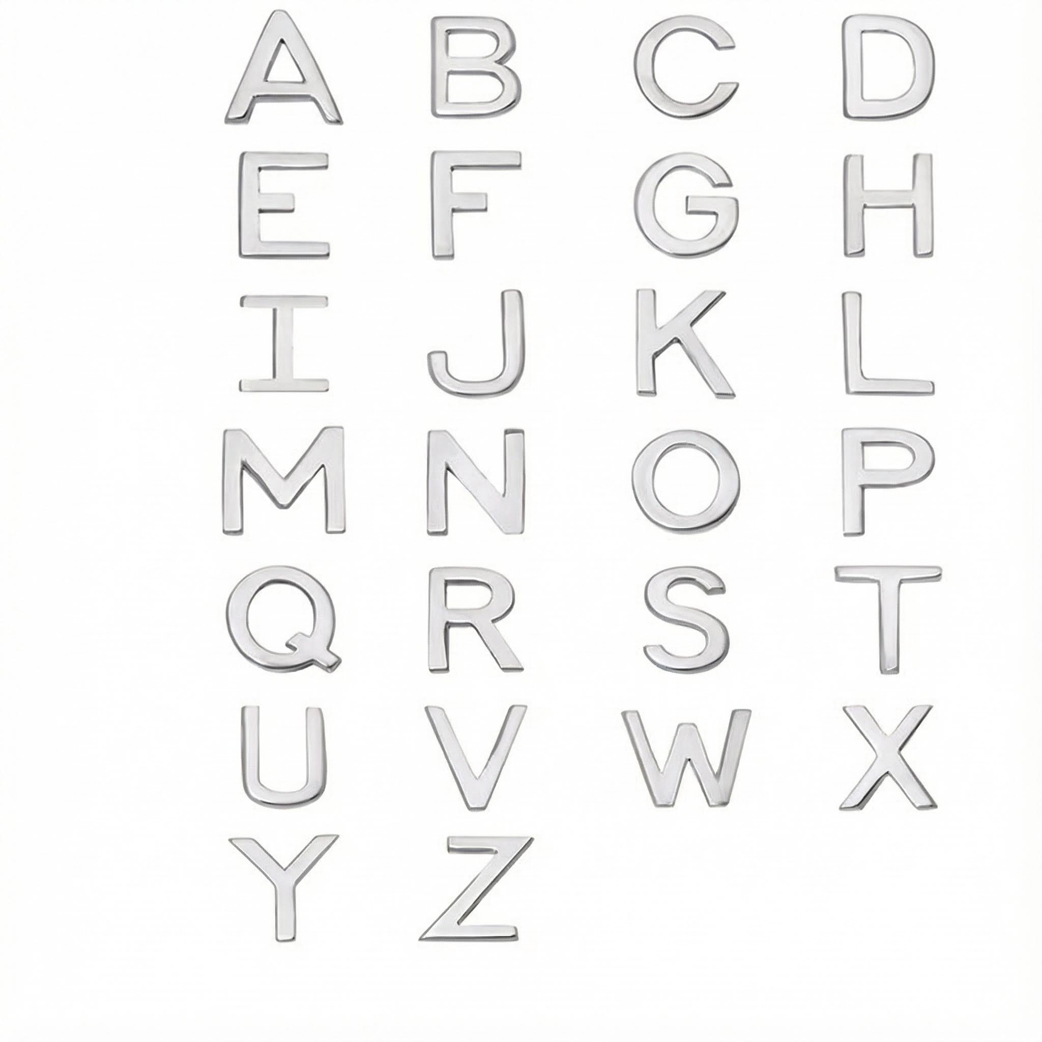 Multiple Initials Necklace Bold Statement Style With Street Luxury - Image 6