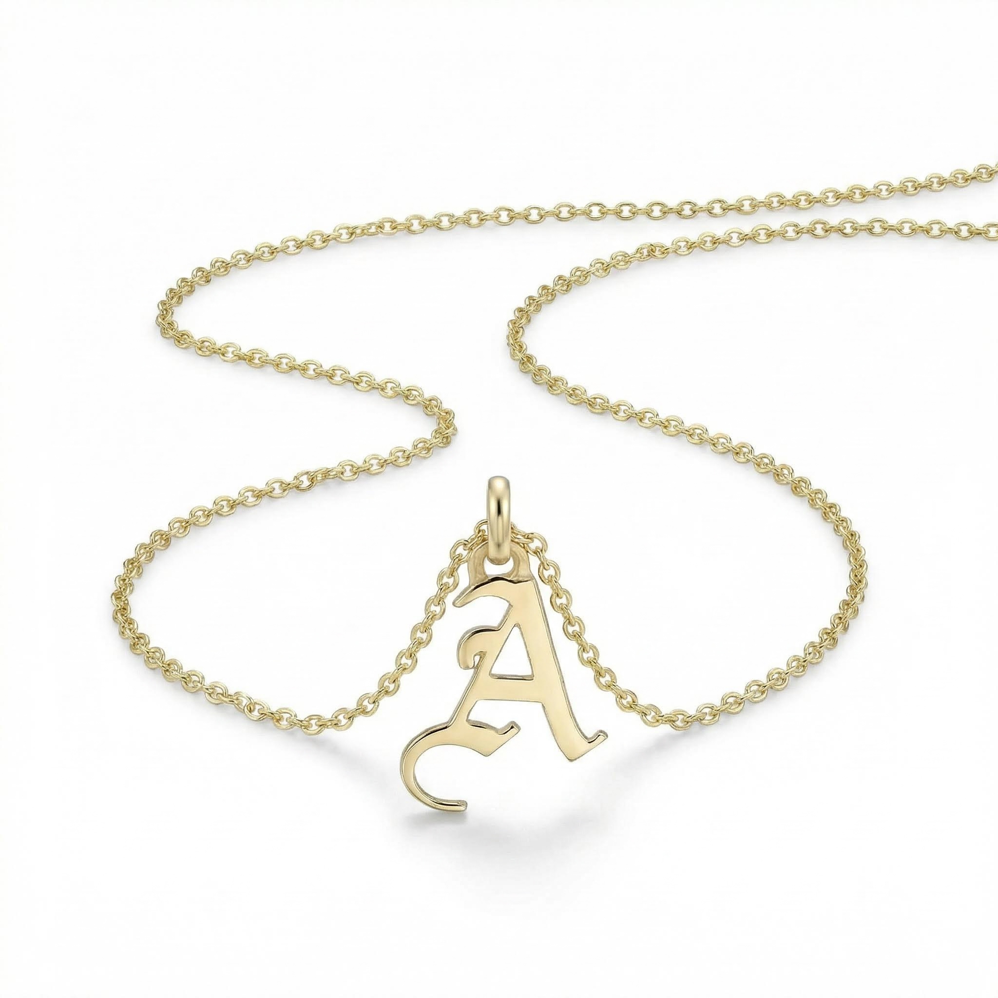 Gothic Initial Necklace Bold Statement Style With Street Luxury - Image 5