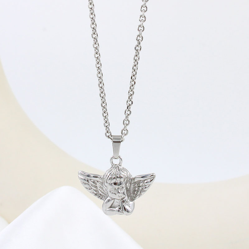 Baby Angel Necklace Pendant Premium Look Without Heavy Price - Image 3