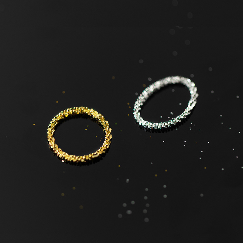 S925 Silver Gypsophila Ring Silver With Bold Statement Appeal - Image 6