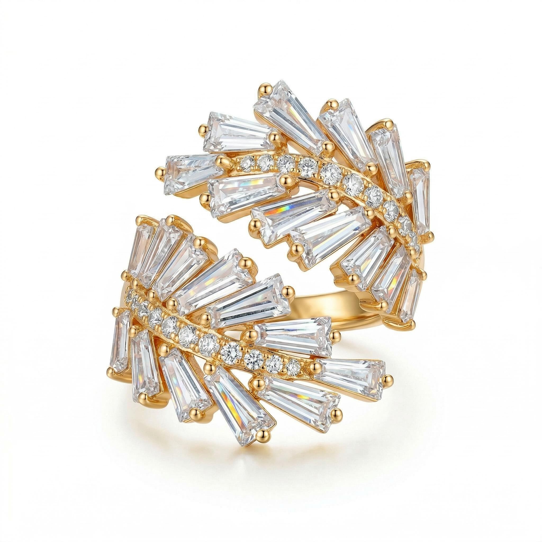 Princess Cut Guardian Angel Ring Bold Statement Style With Street Luxury