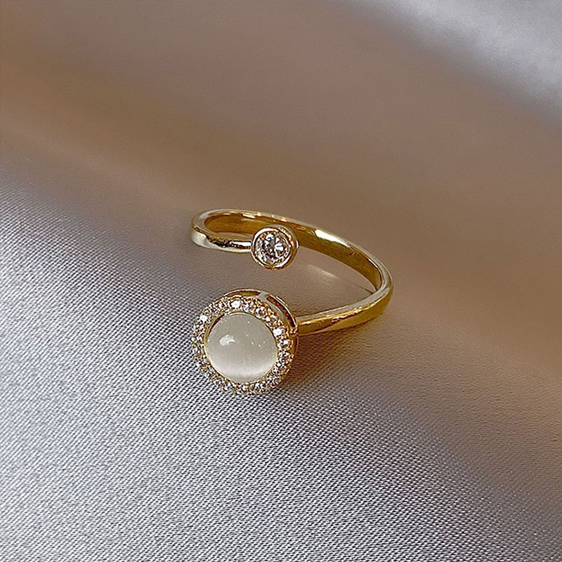 Opal Fidget Spinner Ring Bold Statement Style With Street Luxury - Image 7
