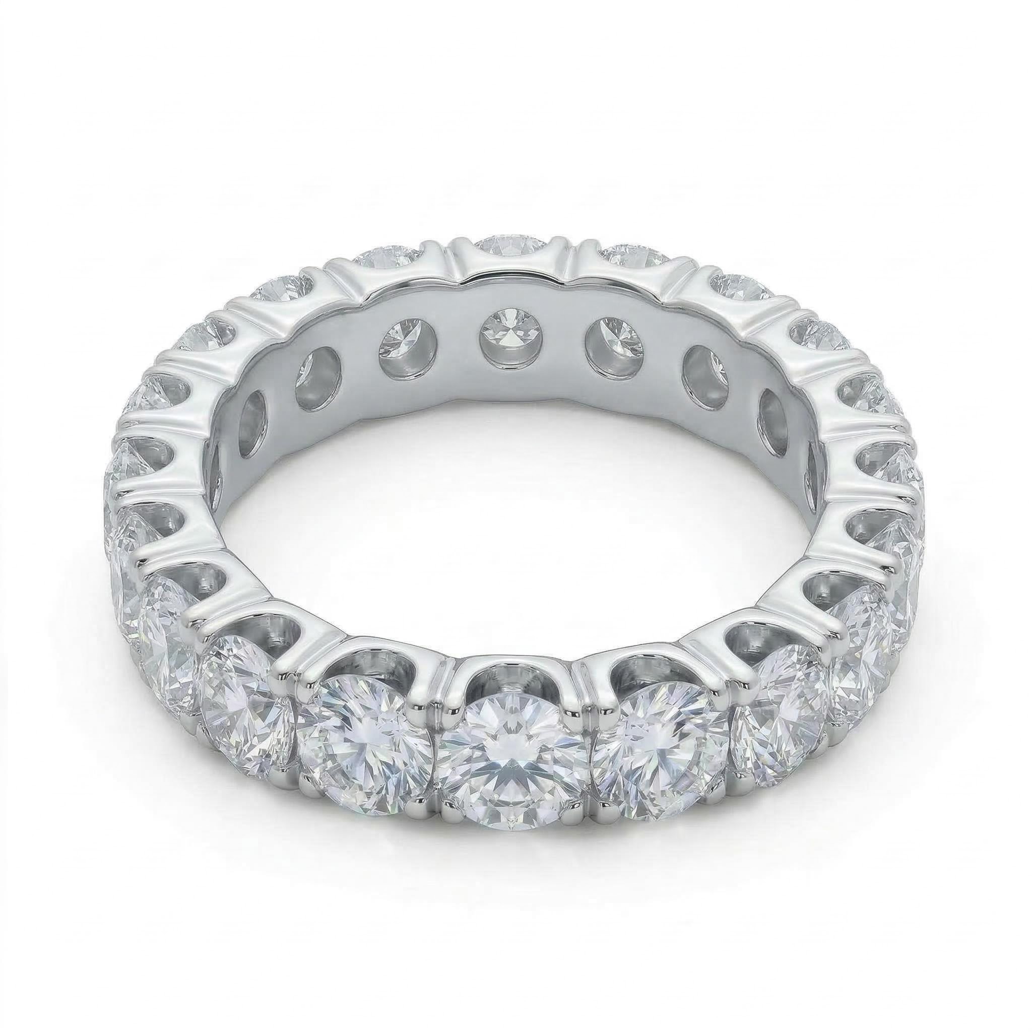 3.2 Ct Asscher Cut Ring Set Bold Statement Style With Street Luxury - Image 5