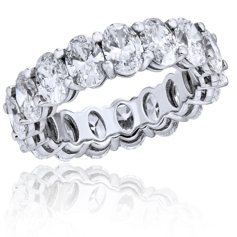 Classic 4.5 Ct Oval Cut Band Bold Statement Style With Street Luxury
