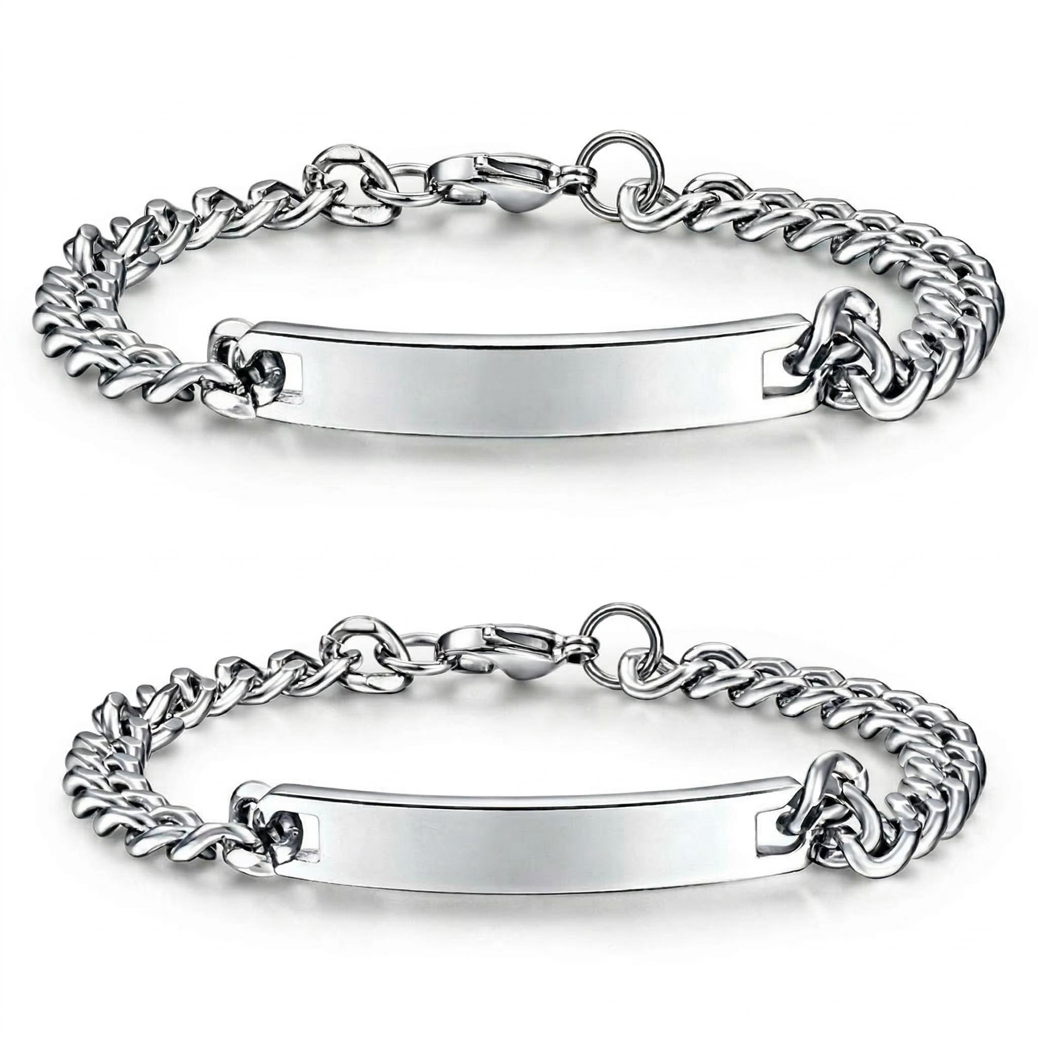Personalized Engraved Cuban Id Bracelet For Women With Street Luxury Shine - Image 5